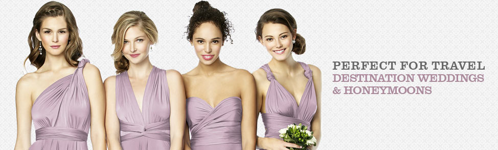 missmatched bridesmaid dresses