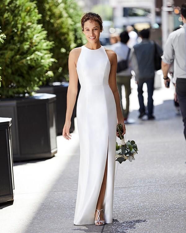 White Bridesmaid dresses