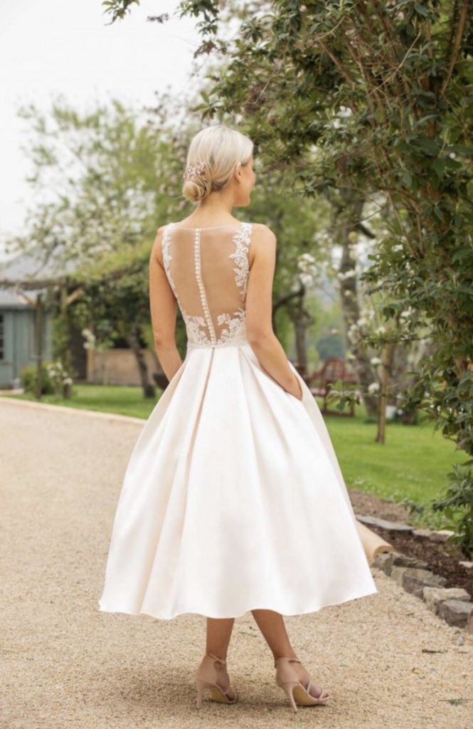 Tea length wedding dresses